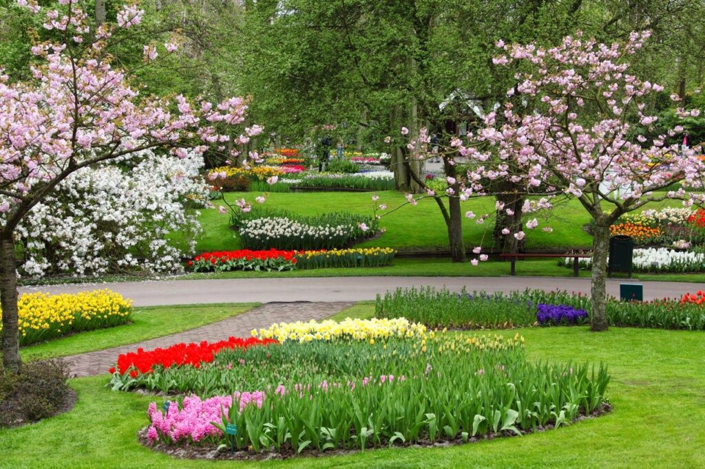 Flowers Garden Design by Home Garden Riyadh – homegardensa.com